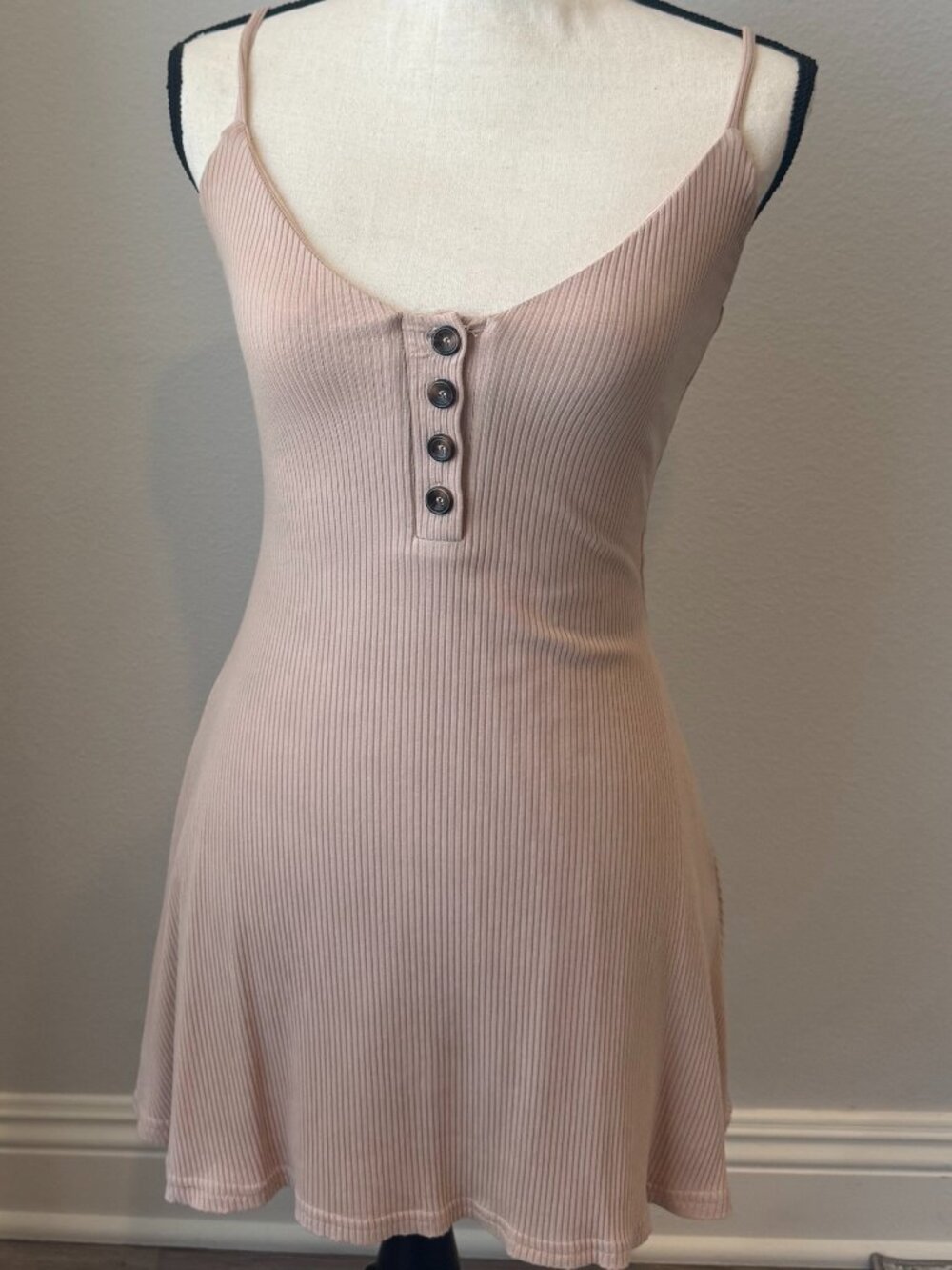 Privacy Please ribbed mini dress